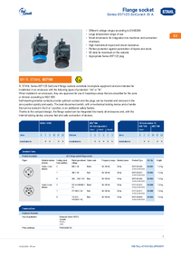 Thumbnail of document Ex product overview flange socket 8571 25 en gb rstahl 20321
